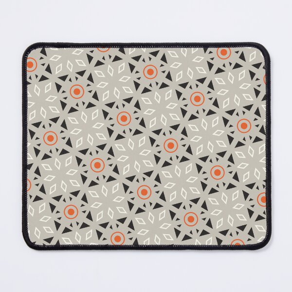 Item preview, gray orange pattern designed and sold by bukajart.