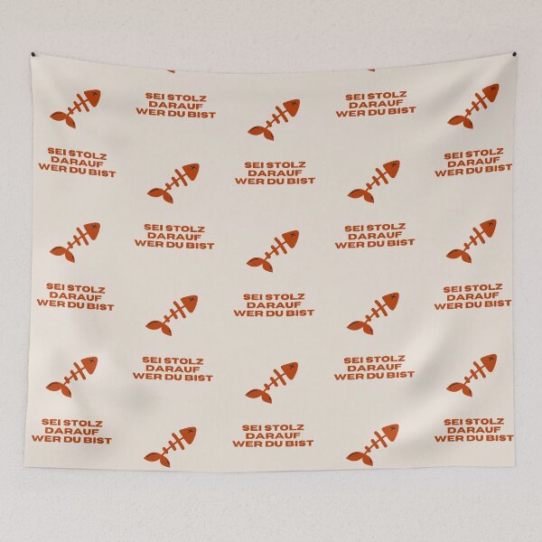 Item preview, Atme, wenn ich dein Favorit bin, danke | Fishbone Illustration designed and sold by RM-Journey.
