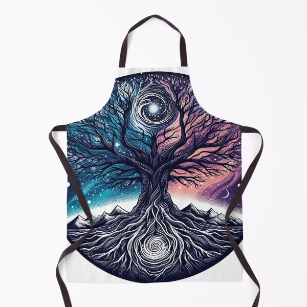 Item preview, Tree of the Cosmos: Nature and Space Fusion designed and sold by TextileTrove.