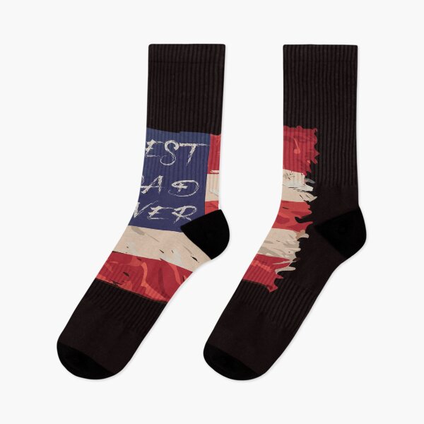 Item preview, BEST DAD EVER, Father's Day with American Flag designed and sold by Meedbubble2-0.