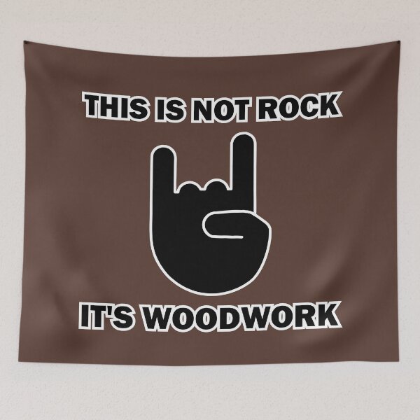 Item preview, It's not rock music, it's woodwork designed and sold by Wiesława Smolińska.