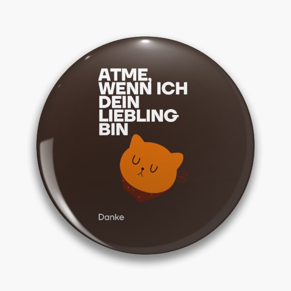 Item preview, Atme, wenn ich dein Favorit bin, danke | Cute Cat Illustration designed and sold by RM-Journey.