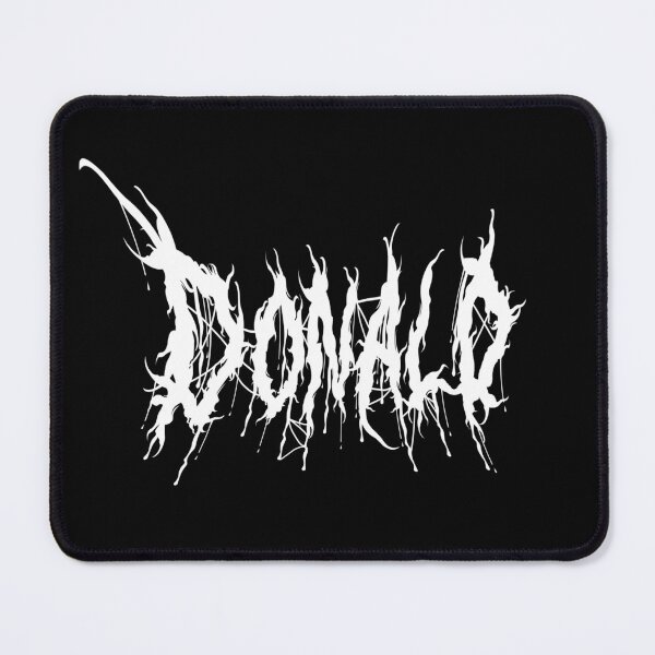 Item preview, Donald Name in White designed and sold by scorpiopanda.