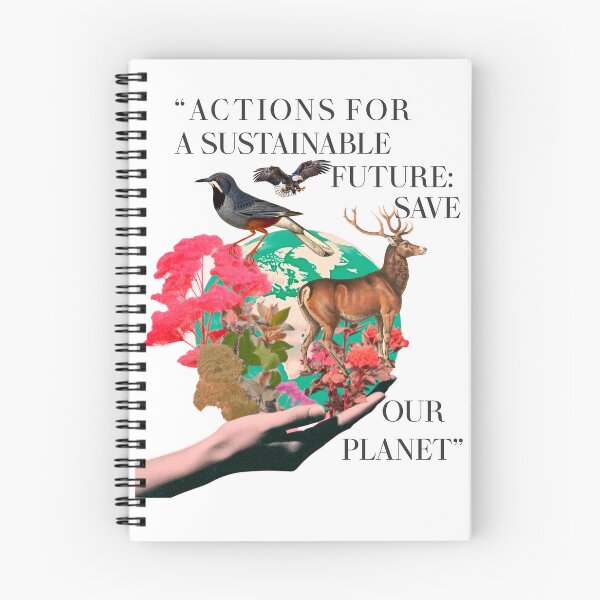 Item preview, Actions for a sustainable future save our planet designed and sold by Mahilis.