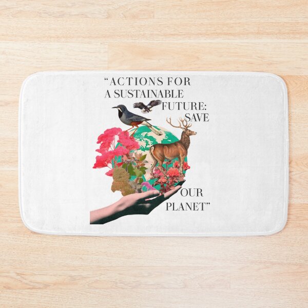Item preview, Actions for a sustainable future save our planet designed and sold by Mahilis.