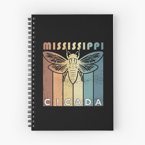 Item preview, Retro Mississippi 2024 Cicada Summer Swarm, Vintage  Cicada designed and sold by ArtByKatti.