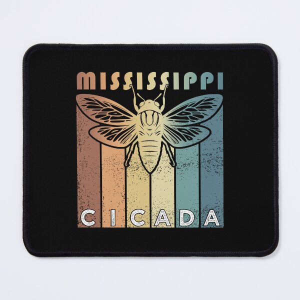 Item preview, Retro Mississippi 2024 Cicada Summer Swarm, Vintage  Cicada designed and sold by ArtByKatti.