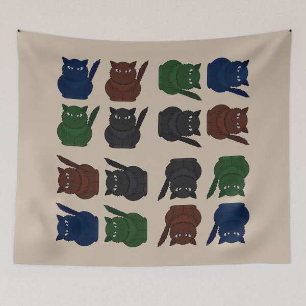 Item preview, Tomeo's sixteen cats designed and sold by Cherevan.