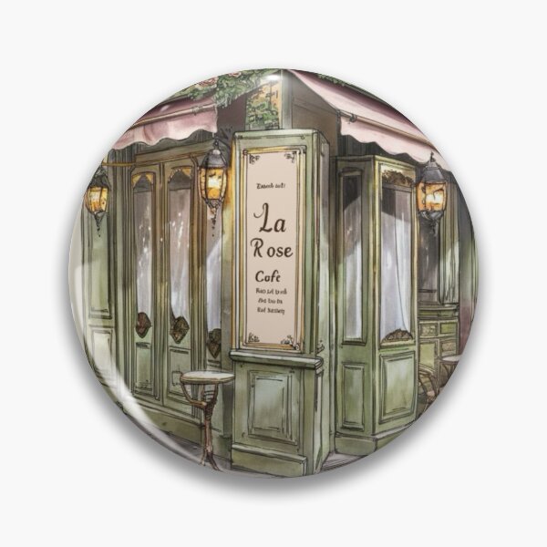 Item preview, Paris Cafe Watercolor Illustration … By Carraann designed and sold by CARRAANN.