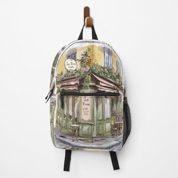 Item preview, Paris Cafe Watercolor Illustration … By Carraann designed and sold by CARRAANN.