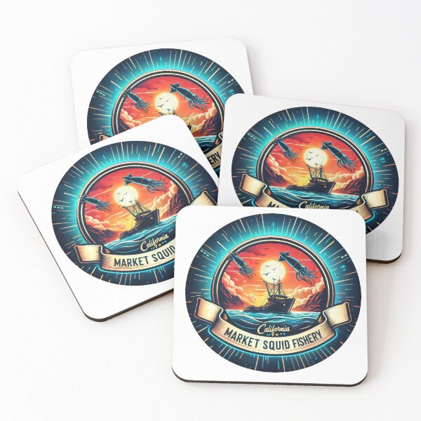 Item preview, California Market Squid Fishery designed and sold by NautikilDesigns.