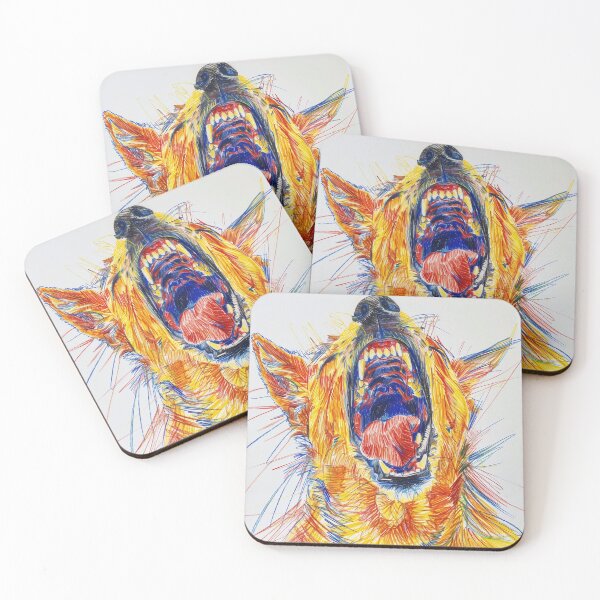 Item preview, Colorful dog Sketch designed and sold by alimuart.