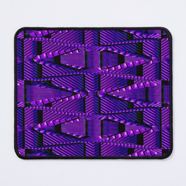 Item preview, Purple Ridges on Black Pattern designed and sold by TheRulerofEarth.