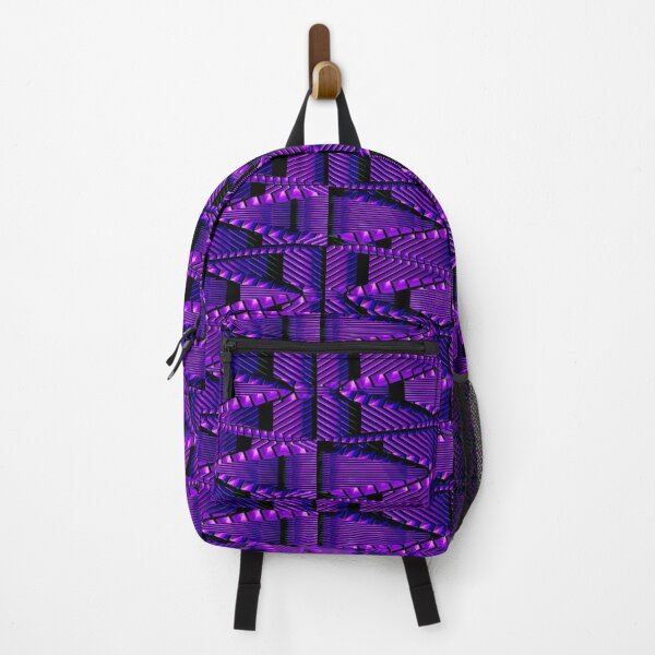 Item preview, Purple Ridges on Black Pattern designed and sold by TheRulerofEarth.