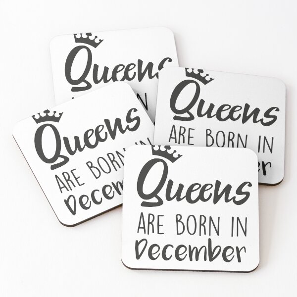 Item preview, Queens are born in December cool birthday for mothers sisters girls womens designed and sold by BHMARTS.