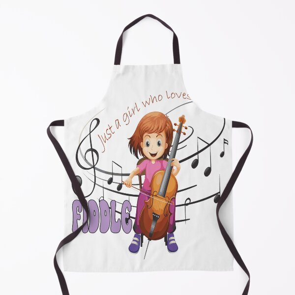 Item preview, Just a girl who loves fiddle designed and sold by DesignNadine.