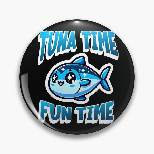 Item preview, Tuna Time, Fun Time designed and sold by WanderWildlyCo.