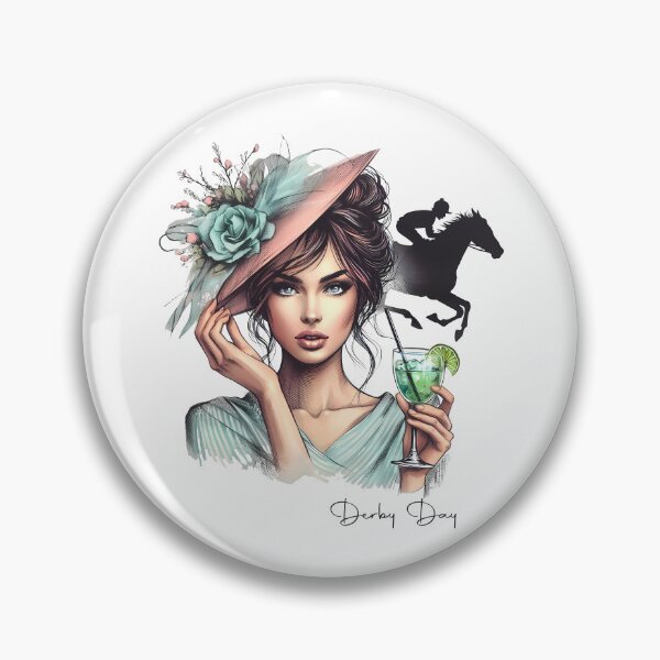 Item preview, Derby Day for Women Horse Racing and Mint Juleps - Funny Horse Derby Day Party Essential 2024 designed and sold by JUSTBEELEGANT.