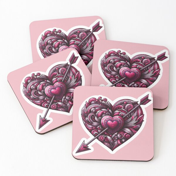 Item preview, Intricate Arrow & Heart designed and sold by NeatSplash.
