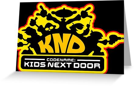 Codename Kids Next Door Greeting Card By Troybolton17 Redbubble