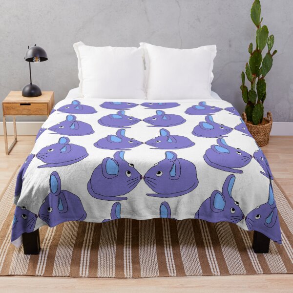 Item preview, Two cute little cartoon mice nudging their snouts together designed and sold by sopfanna.
