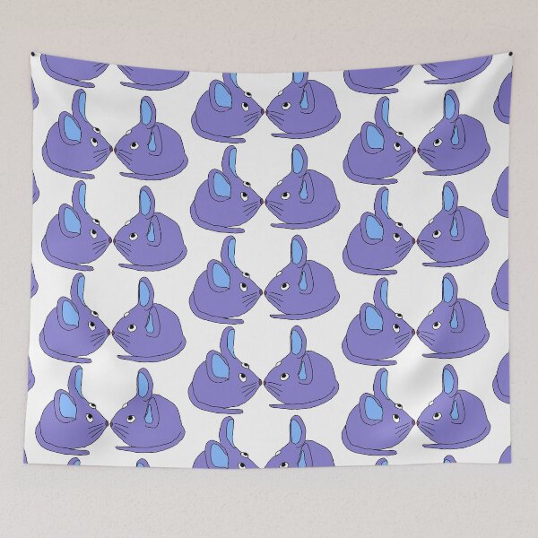 Item preview, Two cute little cartoon mice nudging their snouts together designed and sold by sopfanna.
