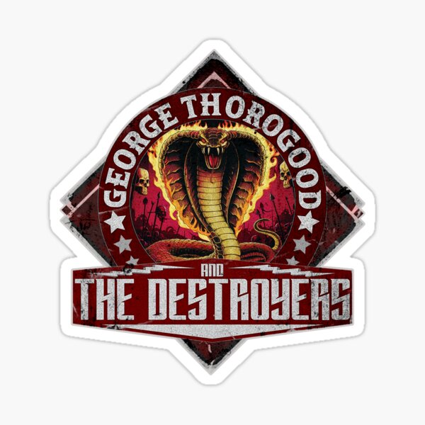 Item preview, George Thorogood and the Destroyers t shirt designed and sold by Simbera.