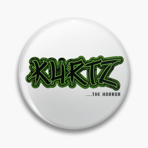 Item preview, KURTZ. THE HORROR. GRAFFITI TEXT. BLK/GREEN. designed and sold by 5hertz.