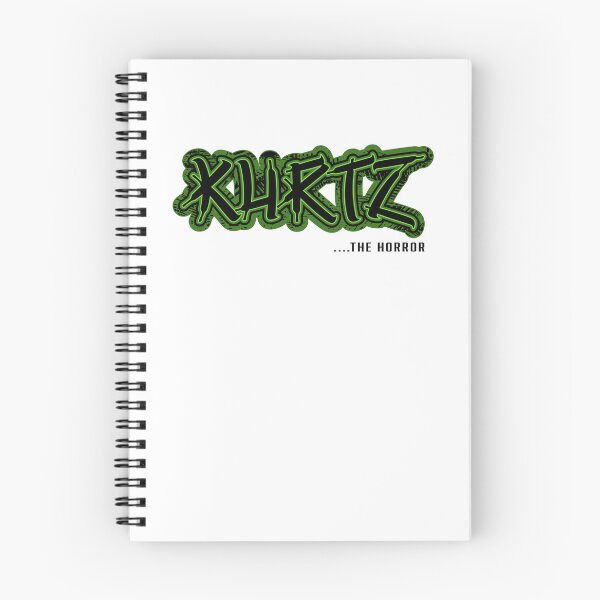 Item preview, KURTZ. THE HORROR. GRAFFITI TEXT. BLK/GREEN. designed and sold by 5hertz.