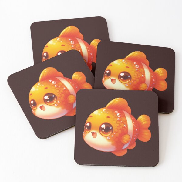 Artikelvorschau, Niedlicher Aquarellfisch entworfen und verkauft von Lisetta Collection.