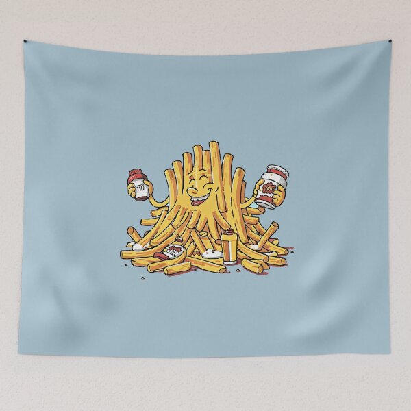 Item preview, Funny Fries Potato Fries French Fries designed and sold by Verycutethings.