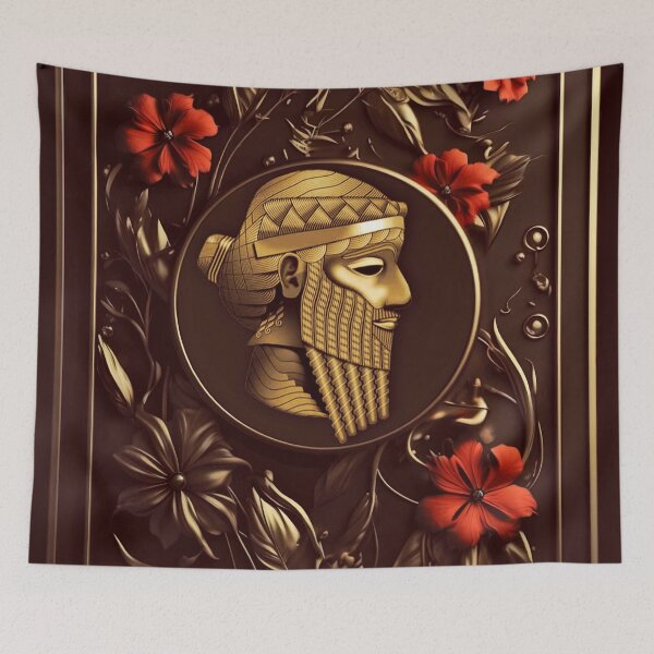 Item preview, Golden King Sargon designed and sold by doniainart.