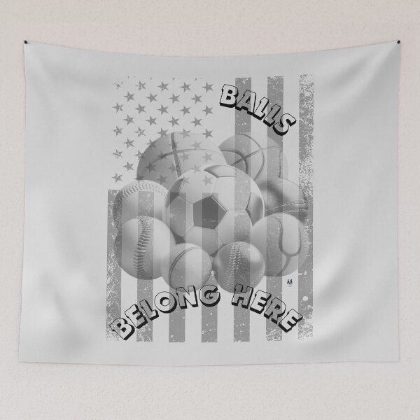 Item preview, Every Ball's Home: Sports Sacks Covered designed and sold by ValorVerse.