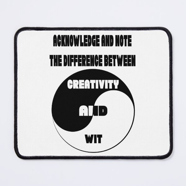 Item preview, Creativity and Wit designed and sold by JAMerArc.