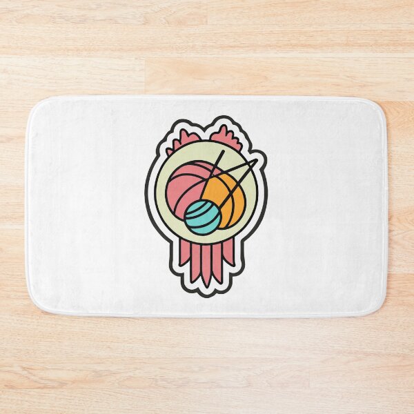 Item preview, Vintage Knitting Club Badge designed and sold by NiftyWrx.