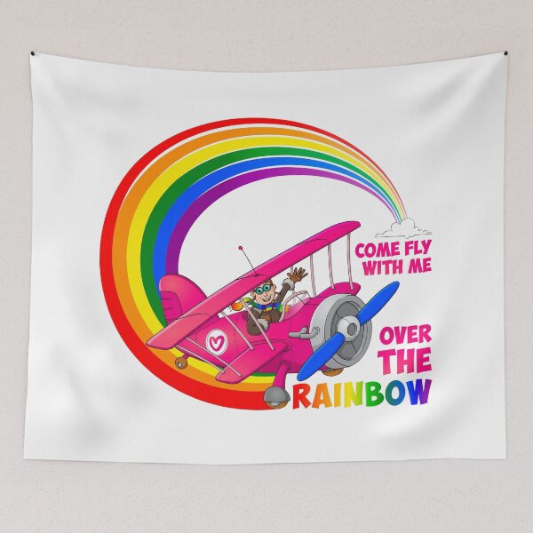Item preview, Show Your True Colors ✨ and fly with me over the rainbow designed and sold by Stef Ringoot, cartoons and illustrations.