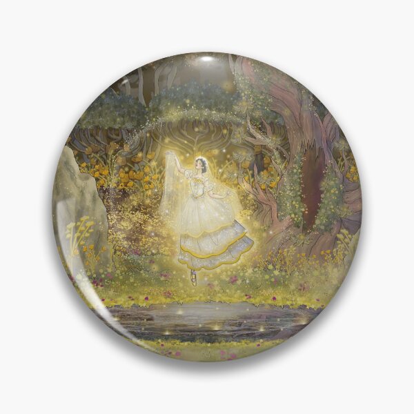 Artikelvorschau, Giselle Ballett Illustration Zauberwald entworfen und verkauft von ABHolliART.