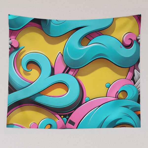 Item preview, Cool Graffiti Art Pattern Design designed and sold by TheArtOfPat.