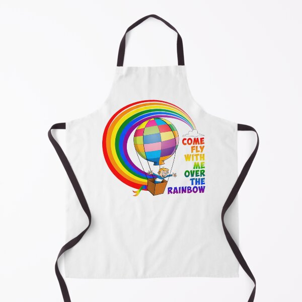 Item preview, Come fly with me over the rainbow designed and sold by Stef Ringoot, cartoons and illustrations.