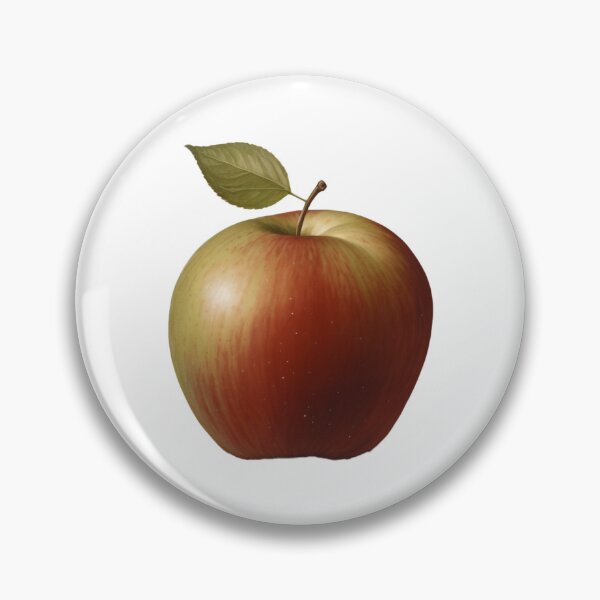 Artikelvorschau, Apfel mit Blatt entworfen und verkauft von hhh-art.