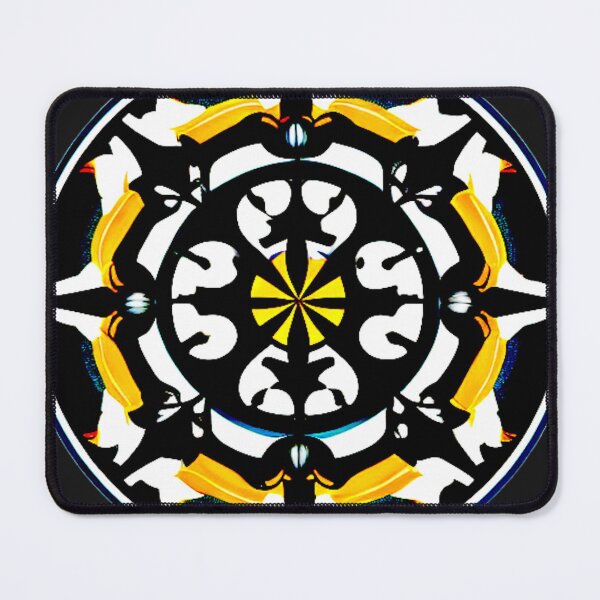 Item preview, Cosmic Mandala Nexus Emblem - Intricate Unity Crest designed and sold by Highlandkings.