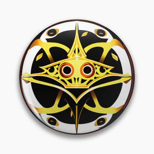 Item preview, Golden Vigilance Star Emblem - Sentinel Crest designed and sold by Highlandkings.