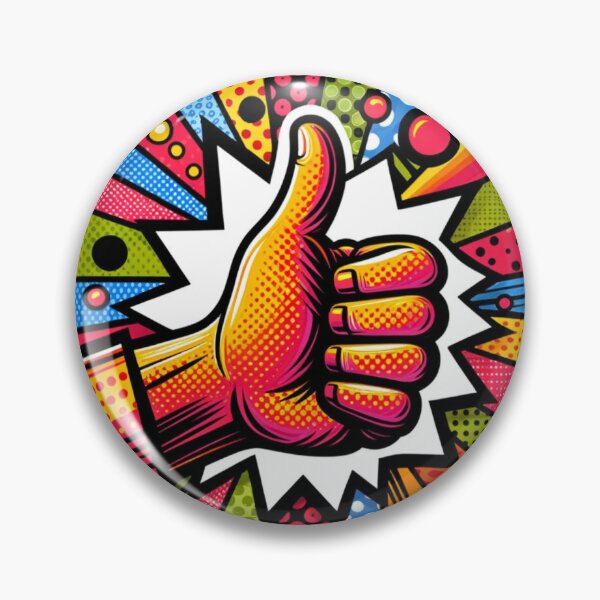 Item preview, Pop-Art Thumbs-Up designed and sold by NeatSplash.