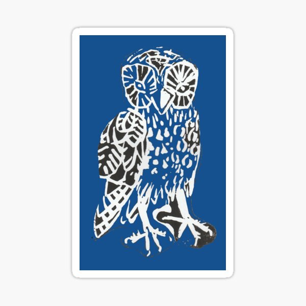 Owl Gaudi Sticker