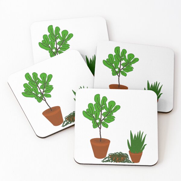 Item preview, Cute potted plants designed and sold by MailboxJim.