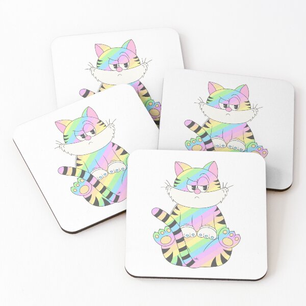 Item preview, Churro The Rainbow Cat designed and sold by paolaalchapar.