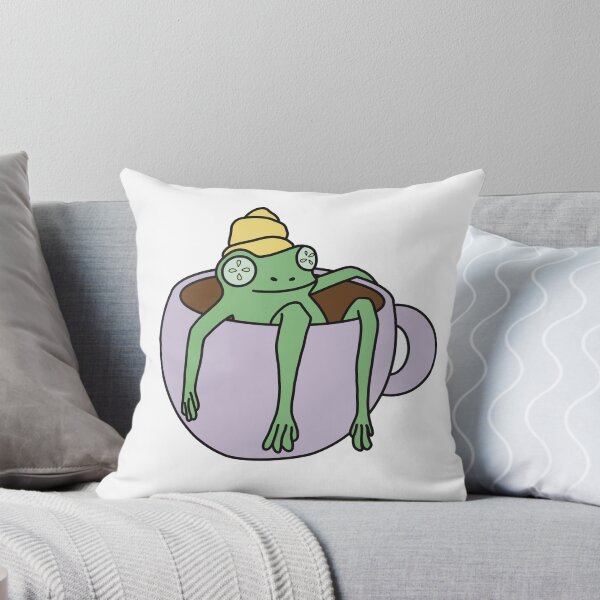 Artikelvorschau, Spa-Tag-Frosch - Lila entworfen und verkauft von taylornfielder.