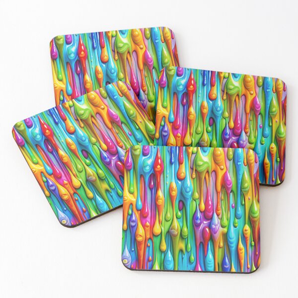 Item preview, Flowing colored drops of oil paint. designed and sold by ElenaHrubes.