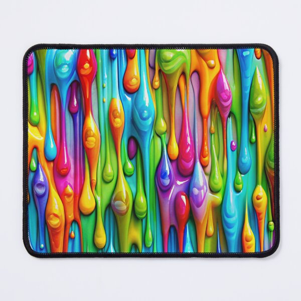 Item preview, Flowing colored drops of oil paint. designed and sold by ElenaHrubes.
