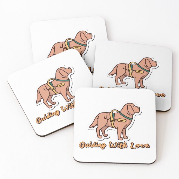 Item preview, Labrador Guide Dog with Love - Line Art Illustration designed and sold by NiftyWrx.